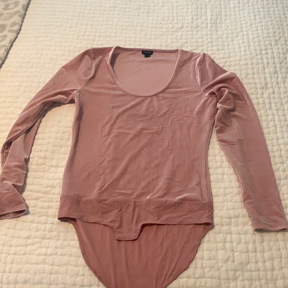 J Crew Velvet bodysuit